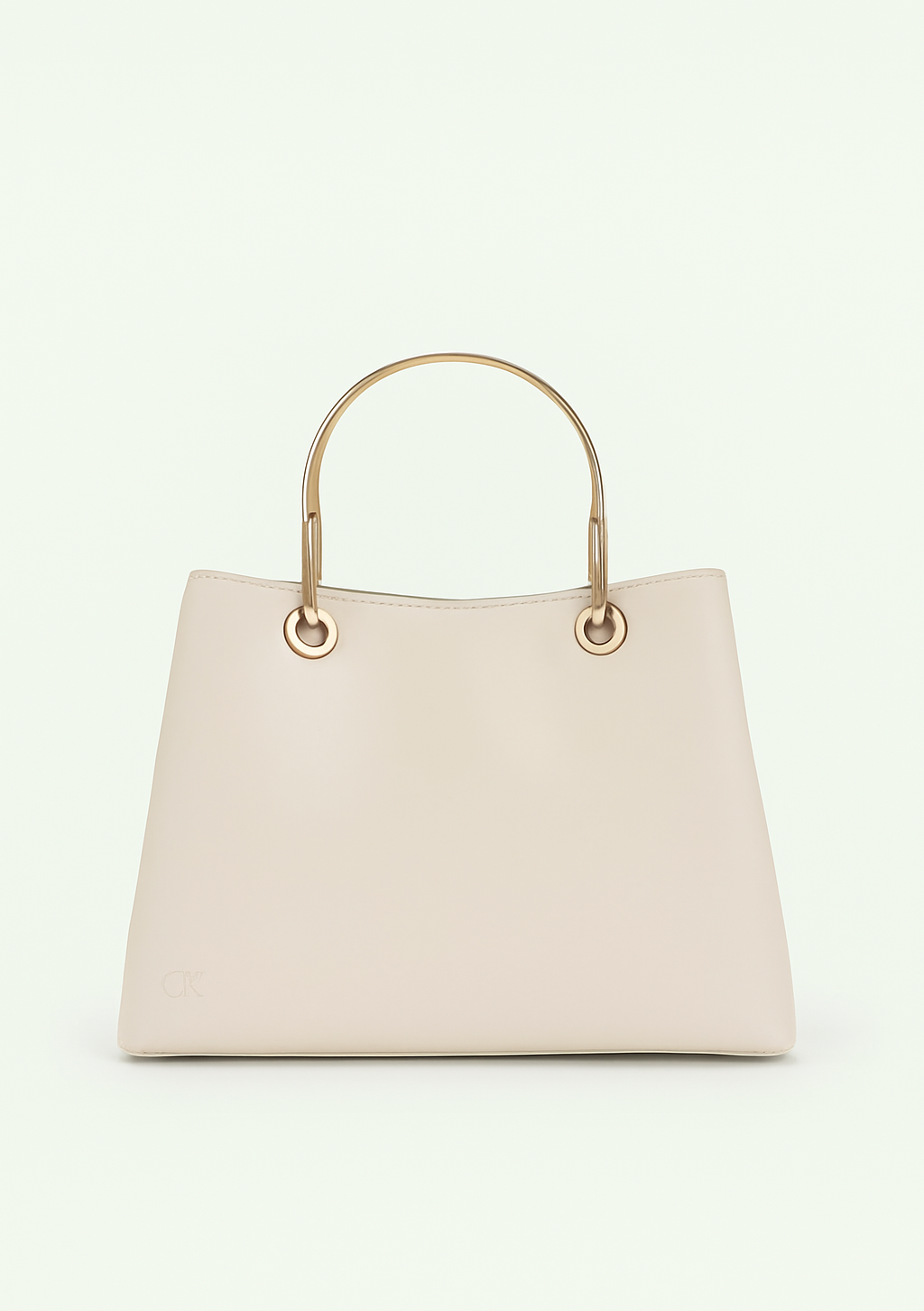 Minimal White Tote